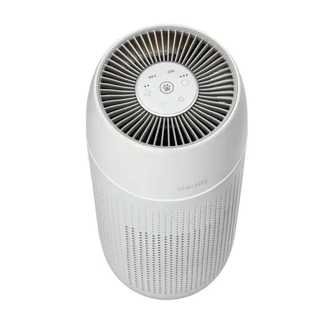 Máy Lọc Không Khí Khử Mùi & Lông Vật Nuôi 5-in-1 HoMedics AP-PET35A-WT, Công Nghệ HEPA và UV-C, Diện Tích 125m2, Thiết Kế Hiện Đại