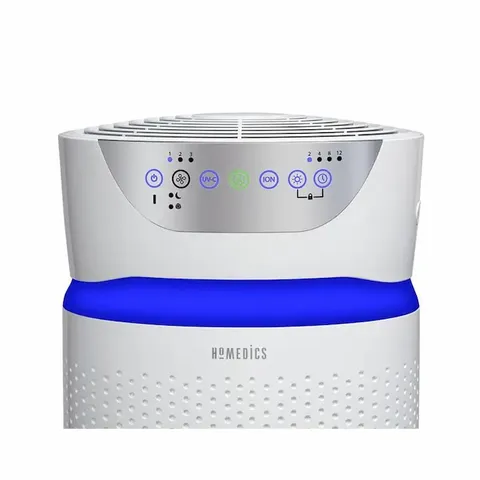 Máy Lọc Không Khí HoMedics AP-T45 TotalClean Deluxe UV 5-in-1 Cho Phòng Lớn - Tiêu Diệt Vi Khuẩn, Khử Mùi Hiệu Quả, Khay Tinh Dầu