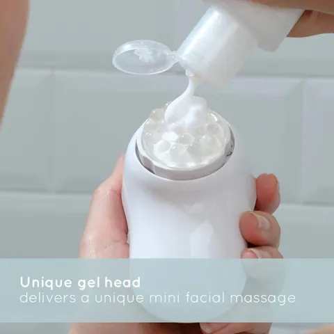 Máy Rửa Mặt Siêu Âm 3D HoMedics FAC-700 - Phân Tích Da, Kết Nối Ứng Dụng, Chăm Sóc Da Hiệu Quả, 3 Đầu Chải Thay Thế