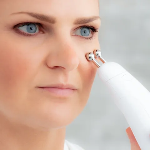 Máy Nâng Cơ Trẻ Hóa Da Mặt HoMedics RēSCULPT Microcurrent & Liệu Pháp Ánh Sáng Đỏ - Giảm Nếp Nhăn & Tăng Cường Collagen