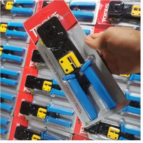 Combo Kìm Bấm Mạng Xuyên Thấu CAT6/5E/5 - Thiết Bị Mạng Tenda Chắc Chắn, Dễ Dàng Sử Dụng và Bền Bỉ