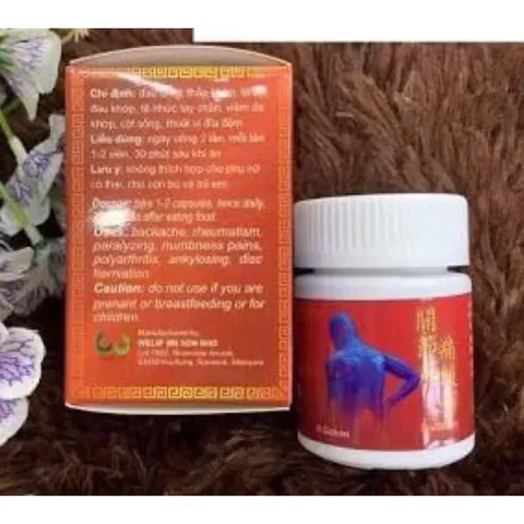 Viên uống Thoái Cốt Nang Hỗ Trợ Khớp Nghuyên Liệu Tự Nhiên Xuất Xứ Malaysia - Giảm Đau Lưng, Viêm Khớp, Thoát Vị Đĩa Đệm