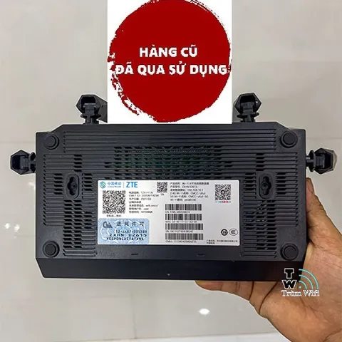 Bộ Phát Router Wifi6 ZTE E2615 AX1800Mbps Có MESH 2 Băng Tần, Thiết Bị Hỗ Trợ Mạng WiFi 6 Cho Gia Đình