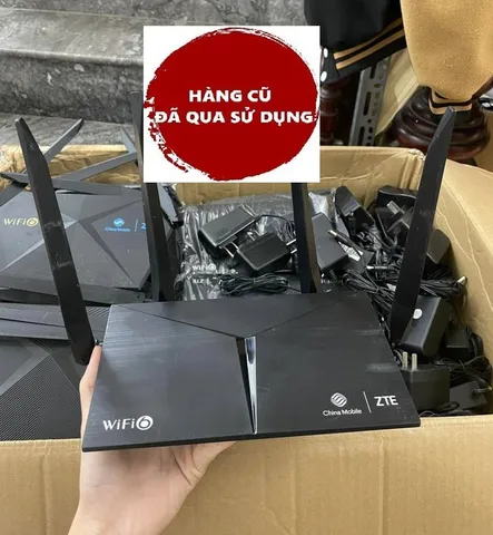 Bộ Phát Router Wifi6 ZTE E2615 AX1800Mbps Có MESH 2 Băng Tần, Thiết Bị Hỗ Trợ Mạng WiFi 6 Cho Gia Đình