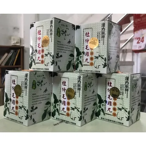 Đỗ Trọng Mao Kê Hoàn - Giảm Đau Nhức Xương Khớp và Tê Tay Chân - Hộp 60 Viên Glucosamine Hỗ Trợ Khớp Sống Khỏe