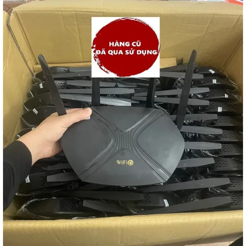 Bộ Phát Router WiFi 6 ZTE E1600 AX1800 Mbps - MESH 2 Băng Tần Xuyên Tường - Thiết Bị Cũ, Bảo Hành 3 Tháng