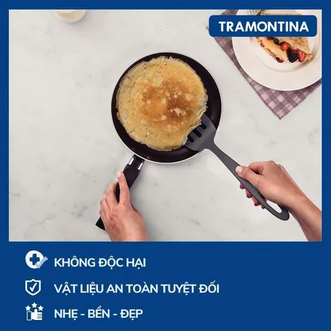 Xẻng Lật Thức Ăn Tramontina 30cm - Nhựa PA Chịu Nhiệt 180°C, Dụng Cụ Nấu Ăn Đa Năng, Sản Xuất Tại Brazil, Phong Cách Hiện Đại