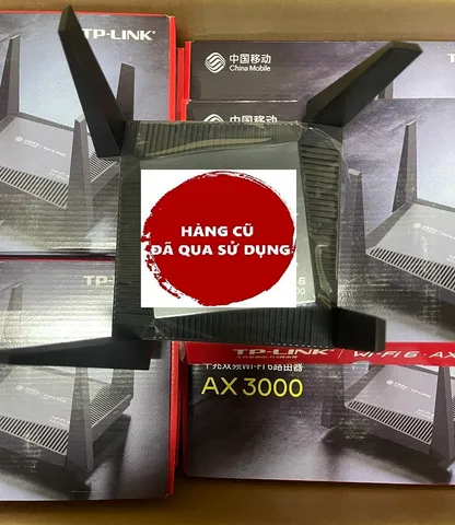 Bộ Phát Router Wifi6 TP-Link AX3000 WMA301/WMA302 - Công Nghệ Wifi 6 Tốc Độ Cao, Hàng Cũ Đẹp Đạt >90%, Hỗ Trợ MESH, Bảo Hành 3 Tháng