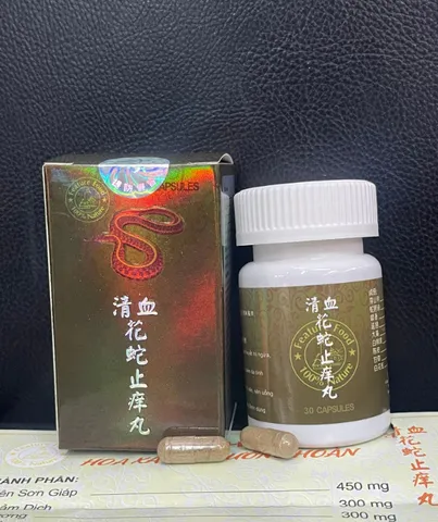 Thanh huyết hoa xà chỉ dưỡng hoàn 30 viên