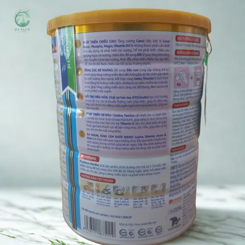 Sữa Honilac Premium 2 (1-10 tuổi) - Dinh Dưỡng Tăng Chiều Cao, Tăng Sức Đề Kháng, Hỗ Trợ Tiêu Hóa Và Phát Triển Trí Não Cho Trẻ Em