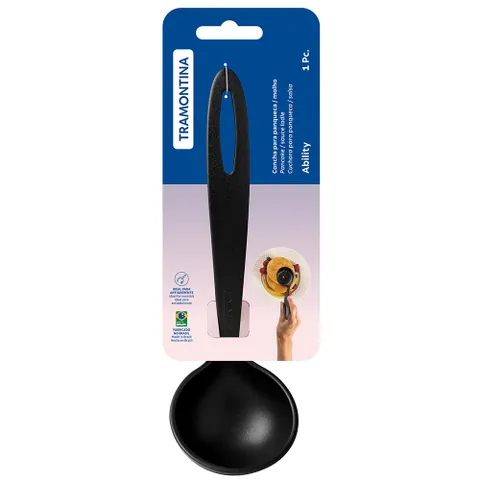 Muôi Múc Canh Nhỏ 20cm Tramontina Nhựa PA Chịu Nhiệt Xuất Khẩu Brazil - Dụng Cụ Nhà Bếp Thao Tác Thoải Mái