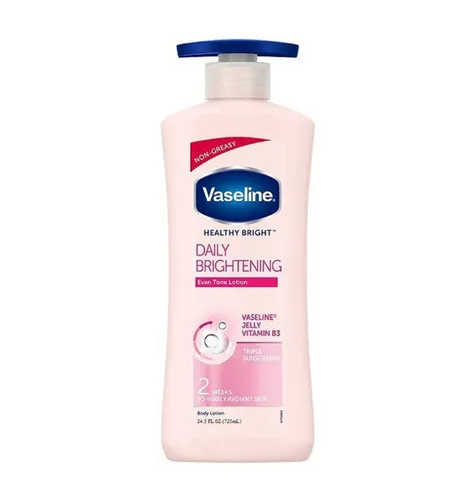 Dưỡng Thể Vaseline Healthy White Hồng 725ml - Chăm Sóc Da Cung Cấp Độ Ẩm, Làm Trắng Da Tự Nhiên, Mỹ Phẩm Chính Hãng Mỹ