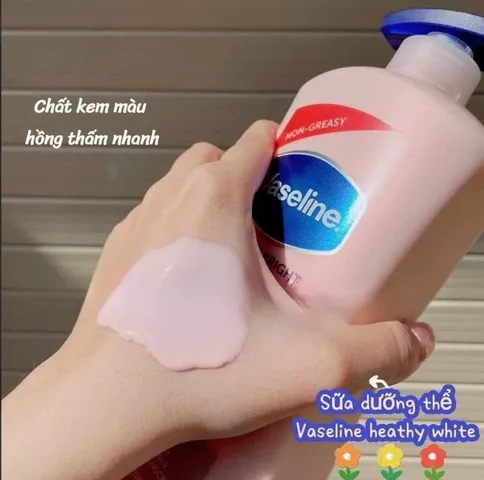 Dưỡng Thể Vaseline Healthy White Hồng 725ml - Chăm Sóc Da Cung Cấp Độ Ẩm, Làm Trắng Da Tự Nhiên, Mỹ Phẩm Chính Hãng Mỹ
