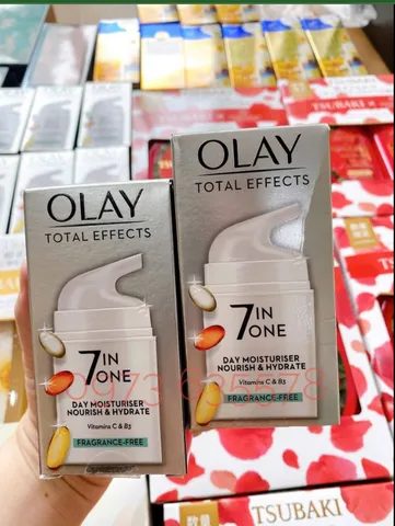 Kem dưỡng ban đêm Olay Total Effects 7 In1 Moisturiser 50ml - (bản UK)