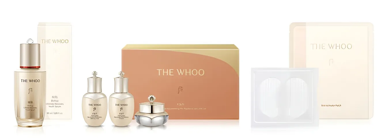 Set Dưỡng Tái Sinh Whoo Bichup Recovery Serum SE và Patch - Kem Dưỡng Trắng Da, Trẻ Hóa, Chăm Sóc Da Đặc Biệt