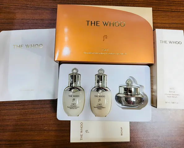 Set Dưỡng Tái Sinh Whoo Bichup Recovery Serum SE và Patch - Kem Dưỡng Trắng Da, Trẻ Hóa, Chăm Sóc Da Đặc Biệt