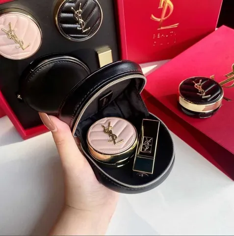 Set Phấn Nước YSL Yves Saint Laurent Beauty Club Mini Cushion 4 Món