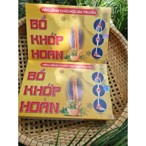 Viên Uống Bổ Khớp Hoàn - Hỗ Trợ Điều Trị Viêm Khớp, Đau Thần Kinh Tọa, Thoái Hóa Đốt Sống - Sản Phẩm Từ Thiên Nhiên Việt Nam