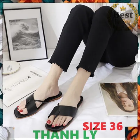 Dép Nữ Xỏ Ngón Quai Chéo Thời Trang - Dép Kẹp Sang Chảnh Dành Cho Hotgirl, Kiểu Mới Tôn Vinh Phong Cách