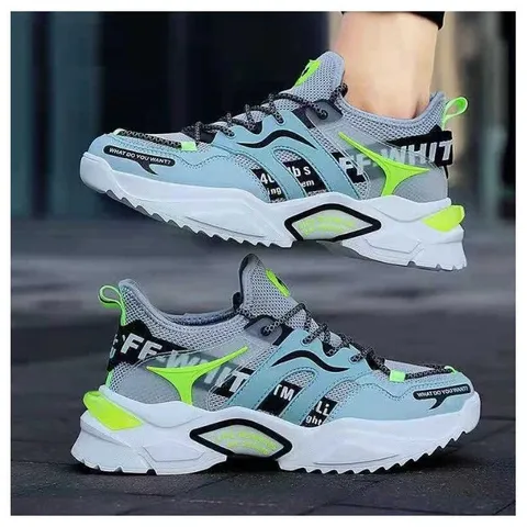 Giày Vải Dệt Nam FD23 Tăng Chiều Cao Phối Chữ Thời Trang - Giày Sneakers Nam Đẹp Dễ Phối Đồ, Chất Lượng Cao