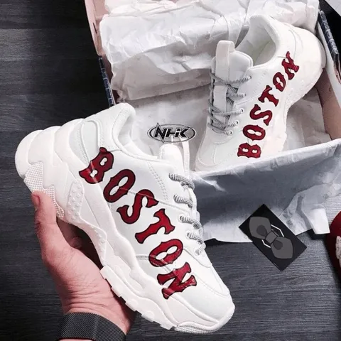 Giày Thể Thao Nữ Boston NewYork - Giày Tăng Chiều Cao Chất Lượng Cao, Phong Cách Thể Thao Hót Hít, Fullbox Chính Hãng