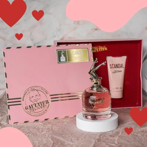 Set Nước Hoa Jean Paul Scandal EDP 80ml & Lotion 75ml - Hương Thơm Quyến Rũ, Sang Trọng dành cho Phụ Nữ