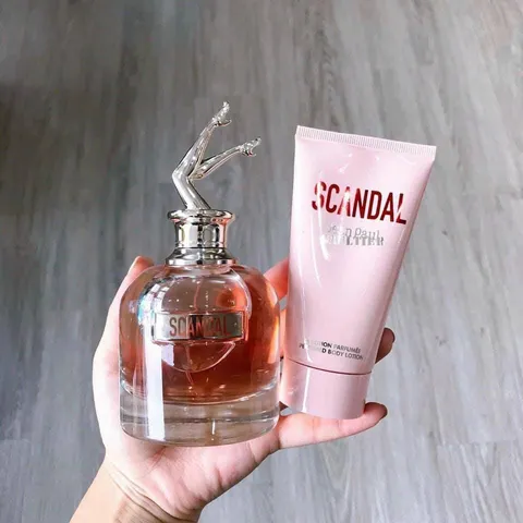Set Nước Hoa Jean Paul Scandal EDP 80ml & Lotion 75ml - Hương Thơm Quyến Rũ, Sang Trọng dành cho Phụ Nữ