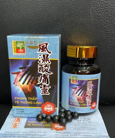 Viên Uống Glucosamine Hỗ Trợ Khớp - Giảm Đau Nhức Xương Khớp, Tê Bại, Phong Thấp, Mạnh Gân Cốt từ Malaysia
