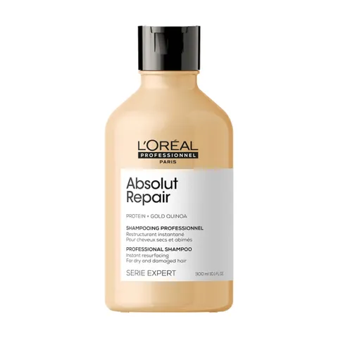 Dầu Gội L'Oréal Professionnel Phục Hồi Hư Tổn 300ml - Dưỡng Tóc Khô Xơ Với Keratin Cho Mái Tóc Bóng Mượt, Mềm Mại