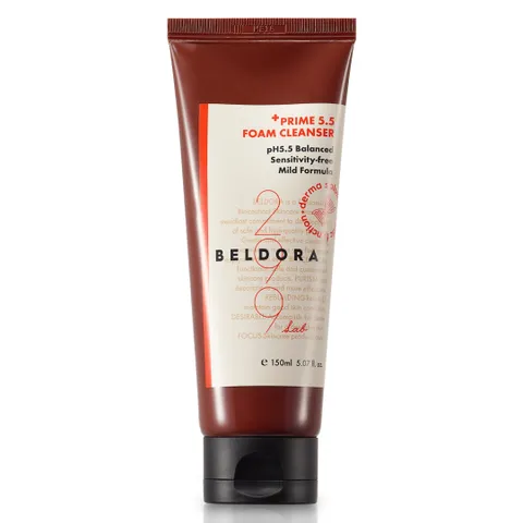 Sữa Rửa Mặt Beldora 299 Prime 5.5 Cho Da Nhạy Cảm - Dưỡng Da Khỏe Mạnh, Ngăn Ngừa Mụn, Chiết Xuất Tràm Tràm, 150ml