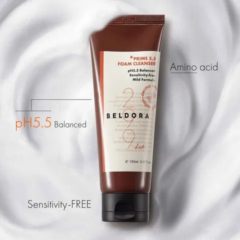 Sữa Rửa Mặt Beldora 299 Prime 5.5 Cho Da Nhạy Cảm - Dưỡng Da Khỏe Mạnh, Ngăn Ngừa Mụn, Chiết Xuất Tràm Tràm, 150ml
