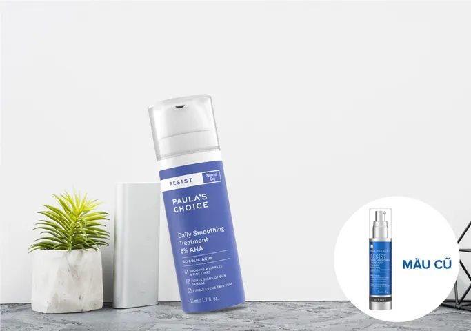 Tẩy Tế Bào Chết Paula's Choice 5% AHA Resist Daily Smoothing - Giúp Da Sáng Mịn, Đều Màu, Phục Hồi Tươi Trẻ 50ml