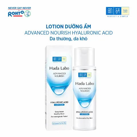 Bộ Đôi Hada Labo Kem Rửa Mặt & Lotion Dưỡng Ẩm Da Thường - Sạch Sâu, Ẩm Mượt, Hỗ Trợ Khôi Phục Da Khô, Thiết Kế Nhật Bản