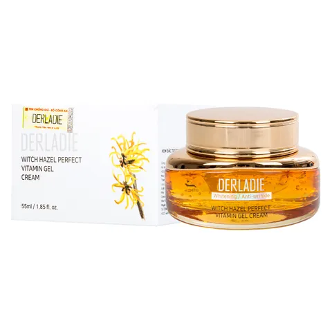 Kem Dưỡng ẩm Derladie Witch Hazel Gel 55ml - Ngừa Mụn, Giảm Thâm, Dưỡng Da Lành Tính Hàn Quốc, Phù Hợp Cho Da Nhạy Cảm