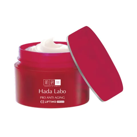 Kem Dưỡng Hada Labo Pro Anti Aging 50g - Giúp Trẻ Hóa Da, Làm Mờ Nếp Nhăn, Phù Hợp Mọi Loại Da, Dưỡng Ẩm Sáng Mịn