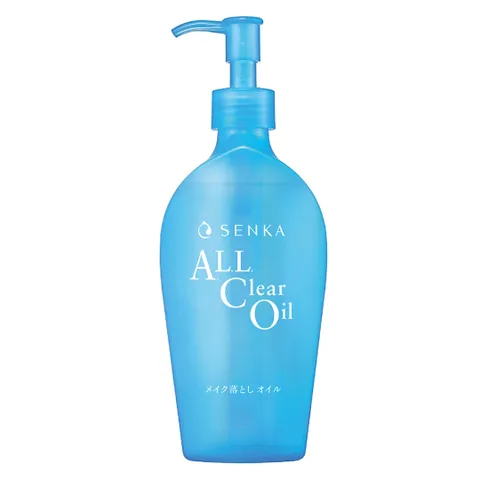 Dầu tẩy trang Senka All Clear Oil 230ml - Phù hợp mọi loại da, làm sạch sâu, nuôi dưỡng da ẩm mịn, từ thương hiệu Nhật Bản nổi tiếng Shiseido.