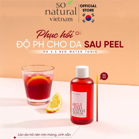 Nước Hoa Hồng So'Natural 250ml - Toner Cấp Ẩm Cho Mọi Làn Da, Dưỡng Da Đều Màu, Sáng Mịn, Phù Hợp Với Da Nhạy Cảm