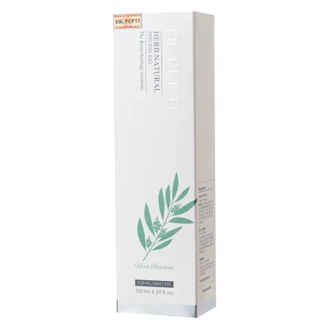 Tẩy Tế Bào Chết Dr.Pepti 130ml - Gel Peeling Chiết Xuất 16 Thảo Mộc, Làm Mịn và Sáng Da, Phù Hợp Mọi Loại Da