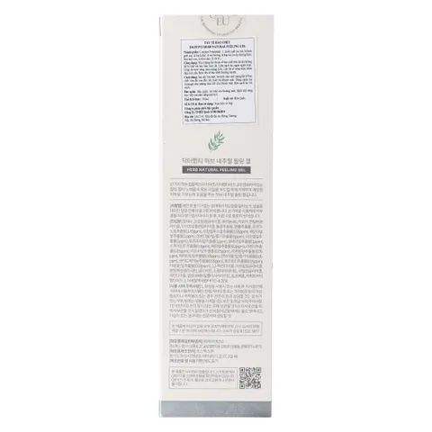 Tẩy Tế Bào Chết Dr.Pepti 130ml - Gel Peeling Chiết Xuất 16 Thảo Mộc, Làm Mịn và Sáng Da, Phù Hợp Mọi Loại Da
