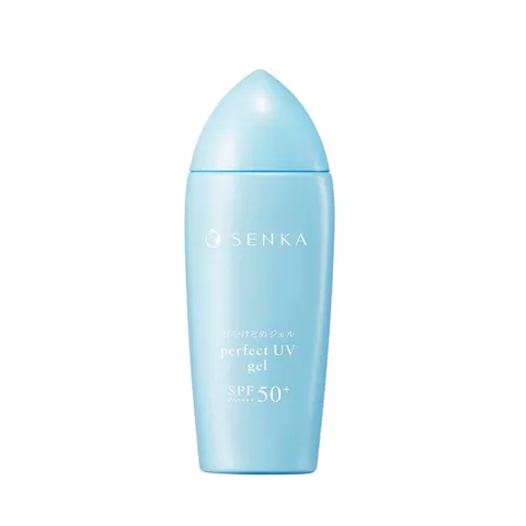 Gel Sữa Chống Nắng Senka Perfect UV Gel SPF50+ PA++++ 80g - Dưỡng ẩm, Bảo vệ da khô khỏi tia UV, không nhờn rít