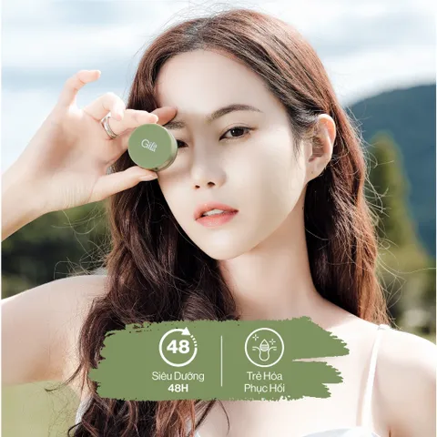 Mặt Nạ Ngủ Môi Gilaa Vegan B5 - Sản Phẩm Trẻ Hóa 10ml Giúp Cấp Ẩm Chuyên Sâu, Phục Hồi Da Môi Nứt Nẻ, Thâm Sạm