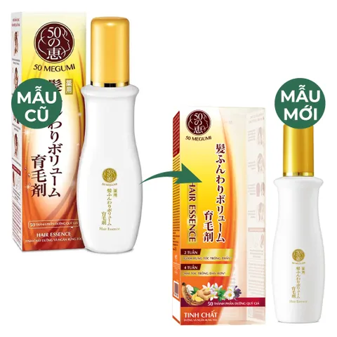 Tinh Chất 50 Megumi Dưỡng Tóc - Serum Ngăn Rụng Tóc Chiết Xuất Thiên Nhiên 120ml - Giải Pháp Cho Tóc Khỏe Mạnh