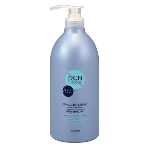 Dầu Gội Kumano Salon Link Phục Hồi Tóc Khô Hư Tổn - Non-Silicone Shampoo 1000ml Nhật Bản, Cung Cấp Độ Ẩm và Protein