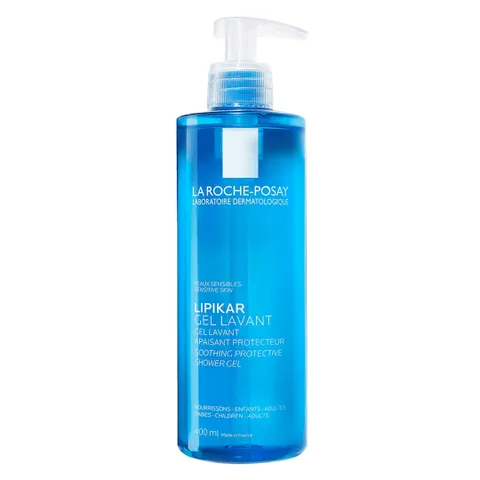 Gel Tắm La Roche-Posay Lipikar Lavant - Sữa Tắm Làm Dịu và Bảo Vệ Da Nhạy Cảm, An Toàn cho Trẻ Em và Trẻ Sơ Sinh, Dung Tích 400ml