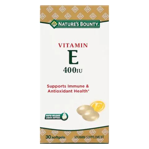 Viên Uống Nature's Bounty Vitamin E 400IU 30 Viên