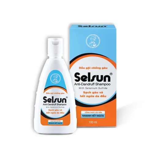 Dầu Gội Selsun Ngăn Ngừa Gàu Ngứa 1% Selenium Sulfide - Chăm Sóc Tóc Hiệu Quả, Dành Cho Nam Nữ, 50ml, 100ml, 250ml