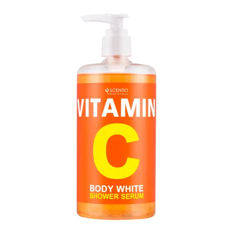 Sữa Tắm Beauty Buffet Scentio Vitamin C Body White 450ml - Dưỡng Sáng, Phục Hồi Da, Chống Khô Ráp, Giúp Làn Da Mịn Màng, Sáng Rạng Rỡ