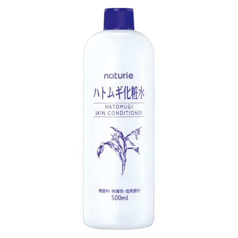 Toner Dưỡng Ẩm Da Naturie 500ml - Chiết Xuất Hạt Ý Dĩ, Cân Bằng Ẩm và Cung Cấp Nước Cho Da Mềm Mại, Phù Hợp Mọi Loại Da