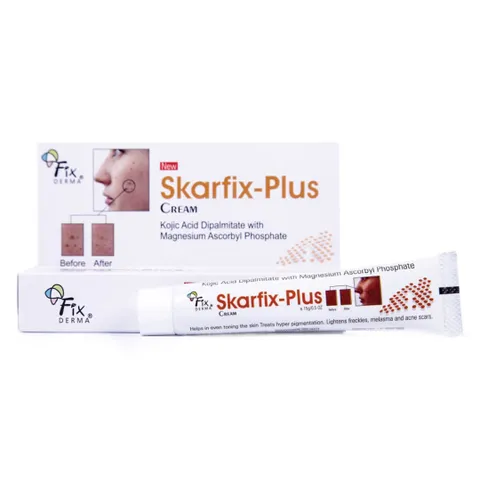 Kem Dưỡng Giảm Thâm Nám Fixderma Skarfix Plus Cream - Chăm Sóc Da Mặt & Cơ Thể, Làm Mờ Nám Tàn Nhang, Chống Oxy Hóa, Bảo Vệ Da UV