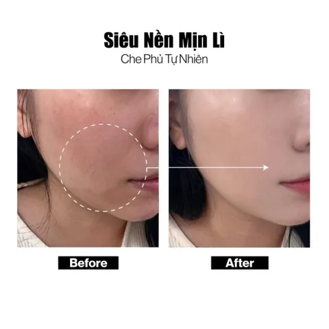 Siêu Phấn Nước Glamrr Q 15g Vegan Super Glow Cushion SPF50+/PA++++ - Phấn Trang Điểm Căng Bóng Chăm Sóc Da, Ngăn Ngừa Nắng